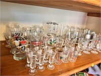 Assorted Alcohol Related Glasses