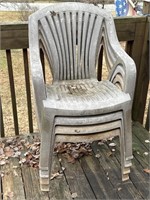 4 Porch Chairs