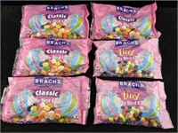 Assorted New bags of candy. Best Buy dates