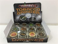 New Tobacco Grinders In Retail Display Box.