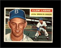 1956 Topps #295 Clem Labine P/F