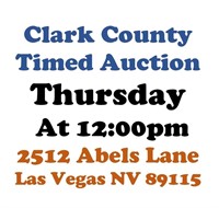 WELCOME TO OUR THU. @12pm ONLINE PUBLIC AUCTION