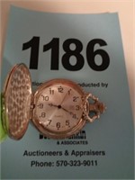Train pocketwatch (two pictures)