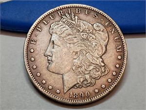 OF) 1890 O Silver Morgan Dollar