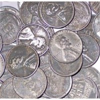 50- WW Two Steel Cents -