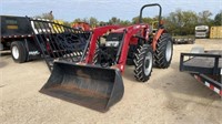 Case 60A 4WD Tractor w/L555 Loader/Bucket
