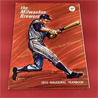 Milw Brewers 1970 yearbook Inaugural season
