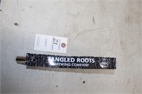 Tangled Roots Brewing Company Beer Tap Handle
