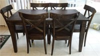 Barn Door Style Modern Table and Chairs