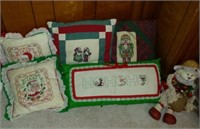 Handcrafted Christmas Pillows and More