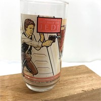 Vintage Star Wars Burger King Glass Jedi Han
