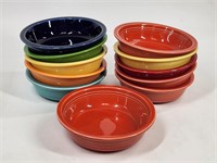 11) CONTEMPORARY FIESTA CEREAL / SOUP BOWLS