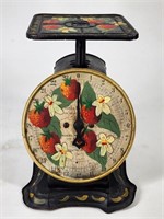 ANTIQUE COLUMBIA SCALE - HAND PAINTED STRAWBERRIES