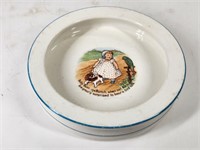 ANTIQUE KNOWLES CHINA CHILDS NURSERY RHYME PLATE