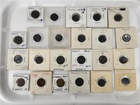 LARGE ASSORTMENT MOSTLY GERMAN FOREIGN COINS