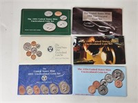 1991-1996 UNITED STATES UNCIRCULATED COIN SET