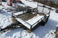 Utility trailer - 5' x 10' - with ramp - NO TITLE