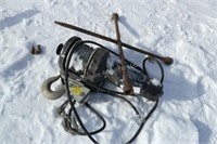 Winch & tire tool - condition unknown