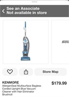 Kenmore upright vacuum
