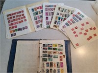Album & loose pages ~70 total assorted US & other