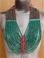 1 POUND AFRICAN TRADE BEAD NECKLACE ROCK STONE LAP