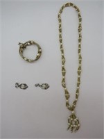 Faux Pearl & Gold Tone Necklace & More