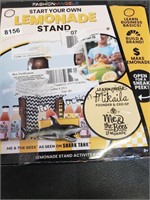 Lemonade stand activity set