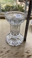 Waterford crystal candle holder