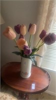 Lenox vase  with both flowers