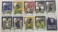 10 NFL Sports Cards - All 2021 Panini