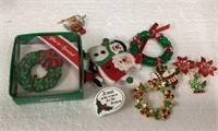 Lot of holiday jewelry