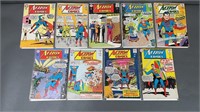 9pc Silver Age Action Comics #321-329 DC Comics