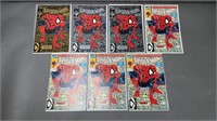 7pc Spider-Man #1 Key Marvel Comic Books