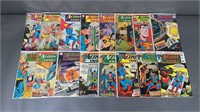 16pc Action Comics #352-387 DC Comic Books