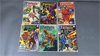 6pc Fantastic Four #71-80 Marvel Comic Books