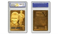 23K Gold Derek Jeter Yankees Card