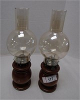 Pair of Oil Lanterns