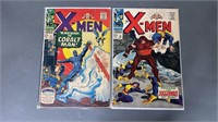 2pc Uncanny X-Men #31-32 Key Marvel Comic Books