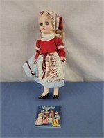 1976 Effanbee International Doll 11"