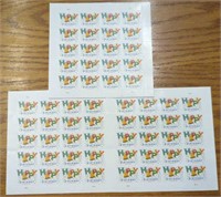 $39.60 60x first class forever stamps happy