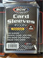 Thick card sleeves 100x