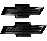 Front & Tailgate Bowtie Black American Flag