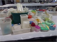 HUGE GROUP OF TUPPERWARE OF ALL KINDS