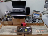 3 UNTESTED LAPTOPS, KEYBOARDS, DELL SPEAKERS,