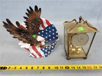 Eagle Decor (Chipped) & Germany Clock