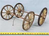 9" Buggy Wheels on Axles