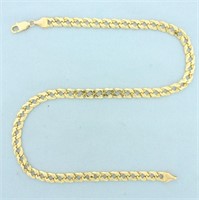 18 Inch Heavy Italian Designer Curb Link Chain Nec