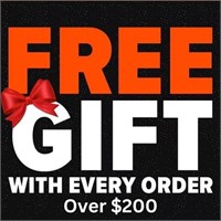 Free Gift With Purchase over $200
