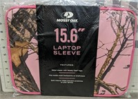15.6 in laptop sleeve mossy oak pink camo