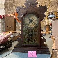 Antique gingerbread ? mantle clock